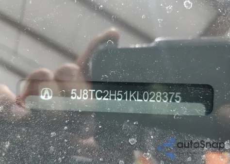 2019 Acura Rdx Technology from USA, damaged, VIN 5J8TC2H51KL028375